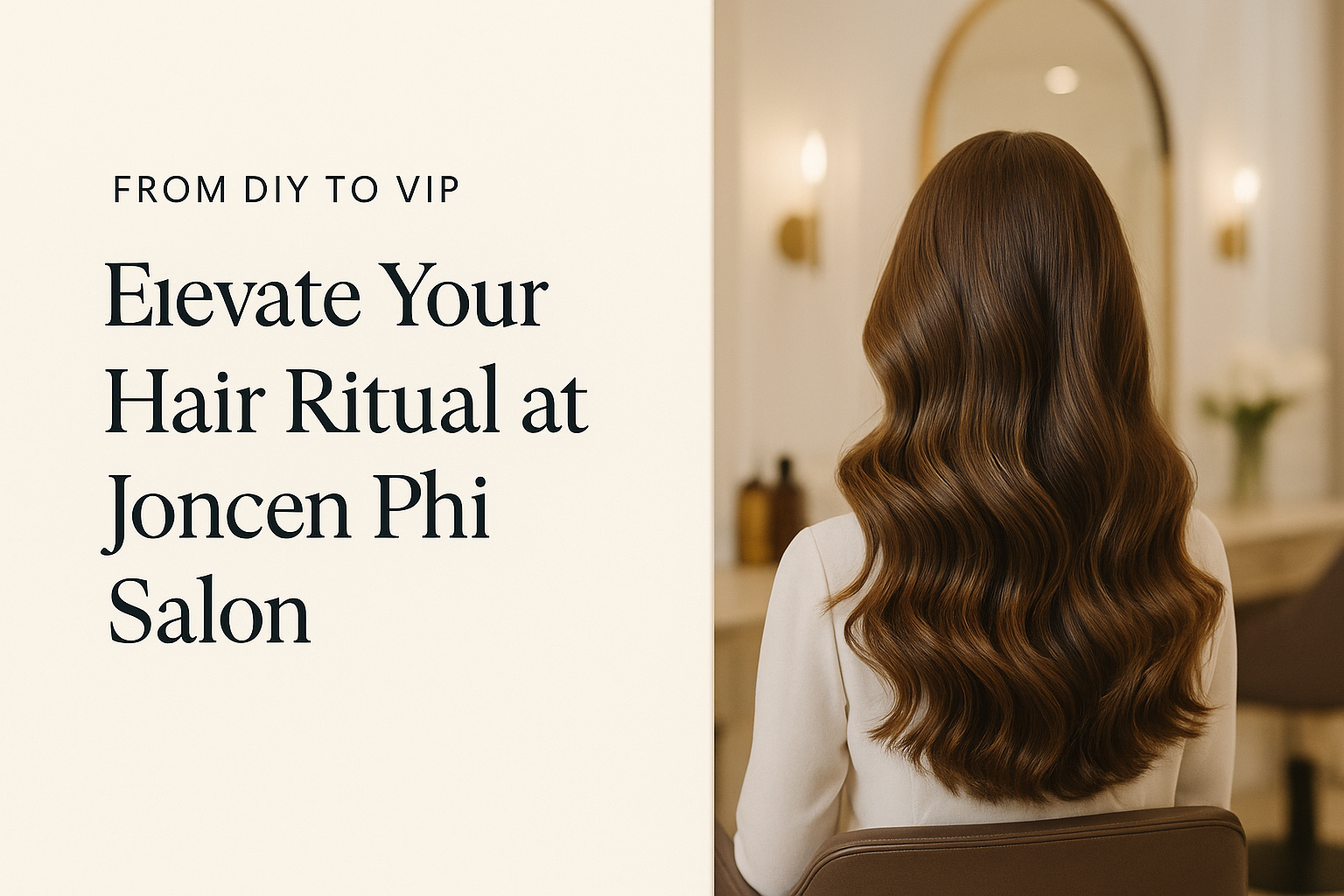 From DIY to VIP: Elevate Your Hair Ritual at Joncen Phi Salon
